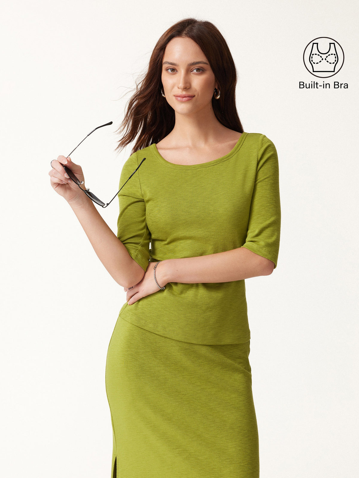 Eco-Mousse® Round Neck Bra Top